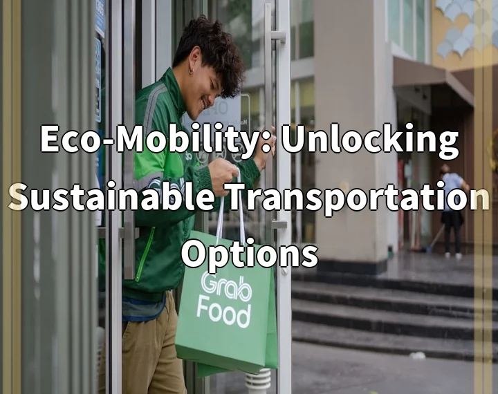 Eco-Mobility: Unlocking Sustainable Transportation Options