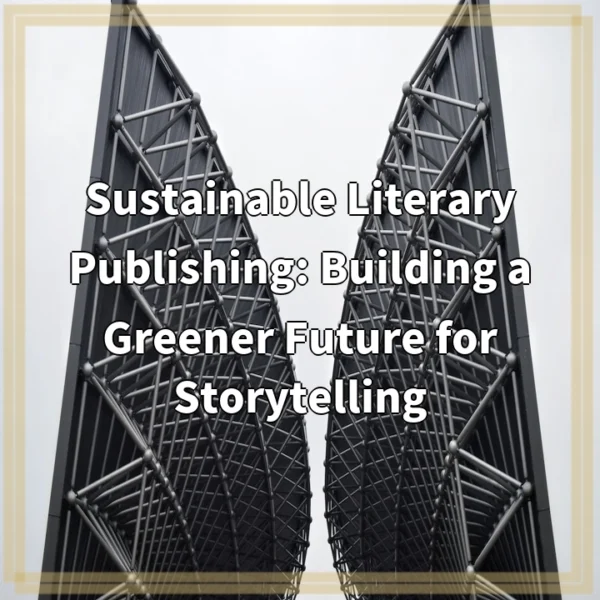 Sustainable Literary Publishing: Building a Greener Future for Storytelling