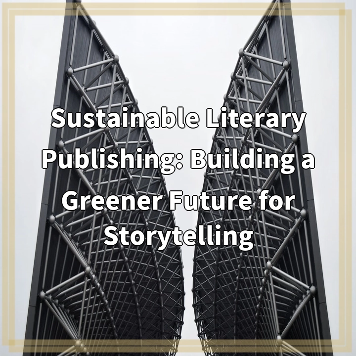 Sustainable Literary Publishing: Building a Greener Future for Storytelling