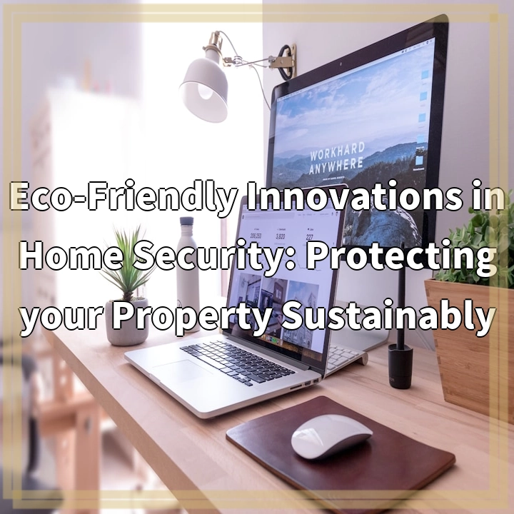 Eco-Friendly Innovations in Home Security: Protecting your Property Sustainably