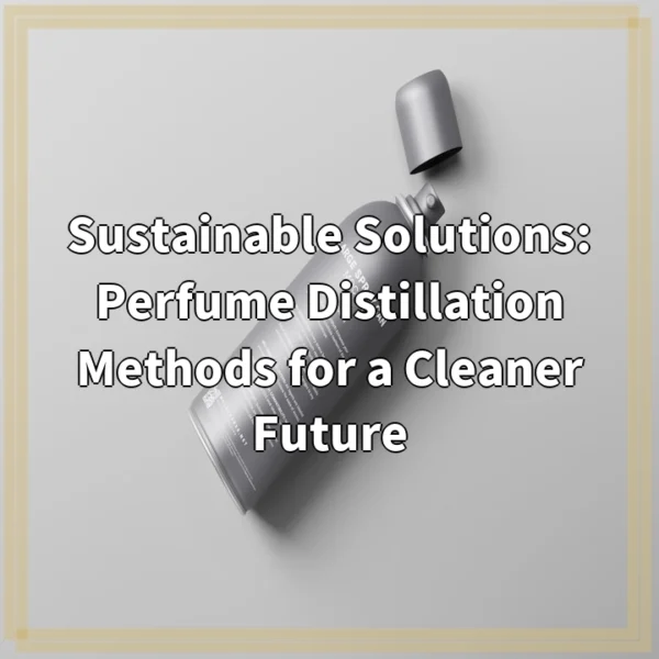 Sustainable Solutions: Perfume Distillation Methods for a Cleaner Future