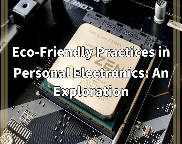 Eco-Friendly Practices in Personal Electronics: An Exploration