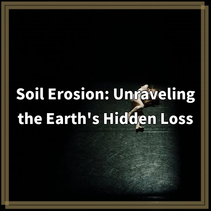 Soil Erosion: Unraveling the Earth’s Hidden Loss