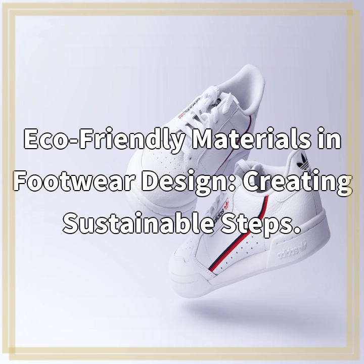 Sustainable Steps: Eco-Friendly Materials Revolutionize Footwear Design