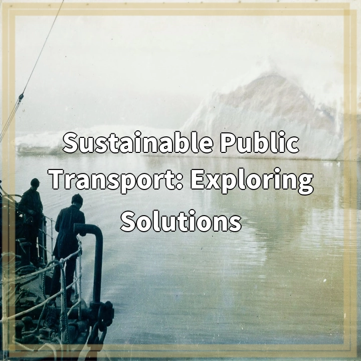 Sustainable Public Transport: Exploring Solutions