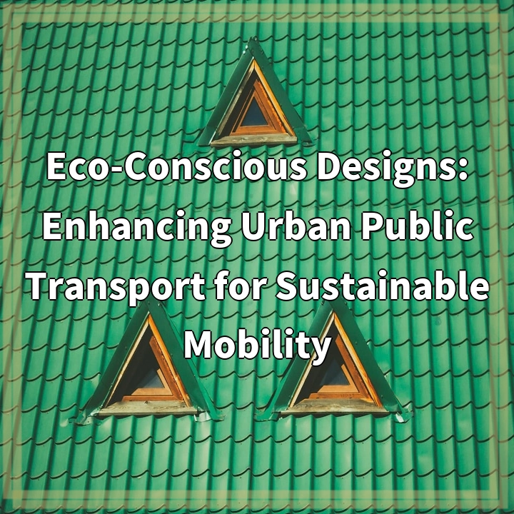 Eco-Conscious Designs: Enhancing Urban Public Transport for Sustainable Mobility