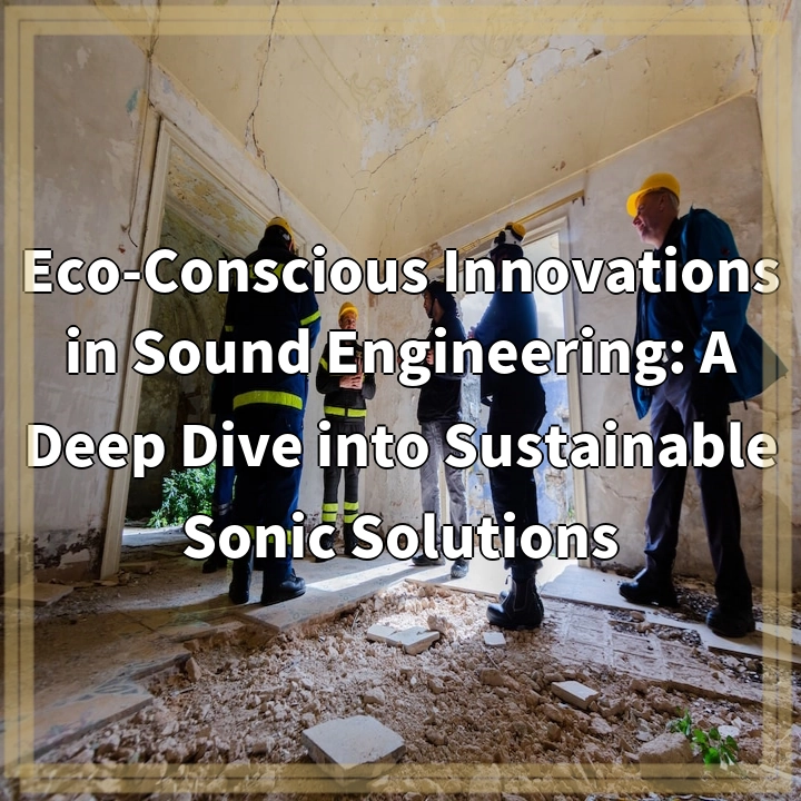 Eco-Conscious Innovations in Sound Engineering: A Deep Dive into Sustainable Sonic Solutions