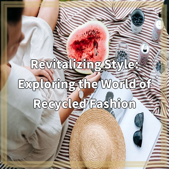 Revitalizing Style: Exploring the World of Recycled Fashion