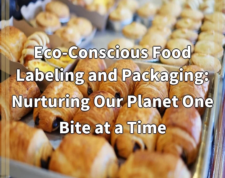 Eco-Conscious Food Labeling and Packaging: Nurturing Our Planet One Bite at a Time