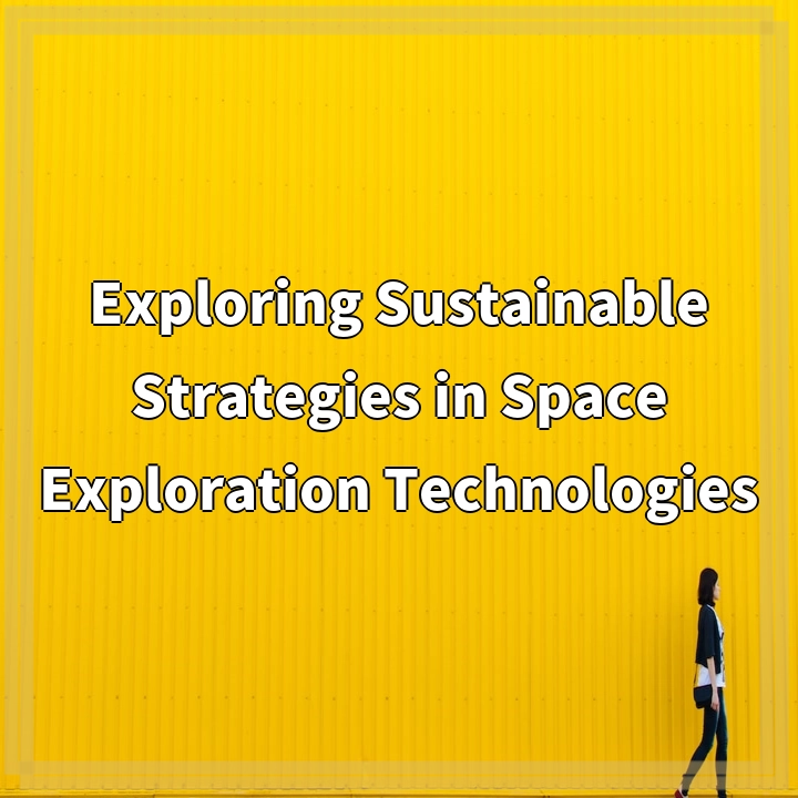 Exploring Sustainable Strategies in Space Exploration Technologies