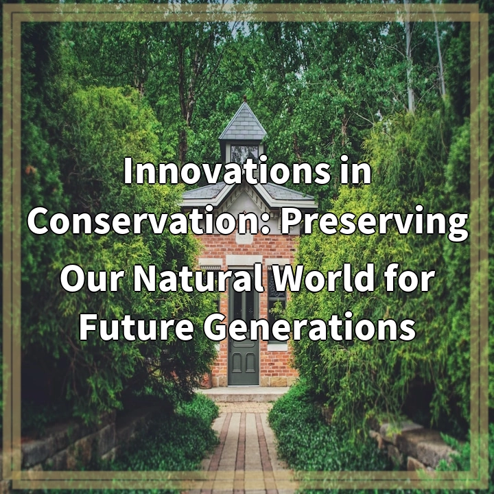 Innovations in Conservation: Preserving Our Natural World for Future Generations