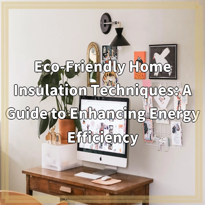 Eco-Friendly Home Insulation Techniques: A Guide to Enhancing Energy Efficiency