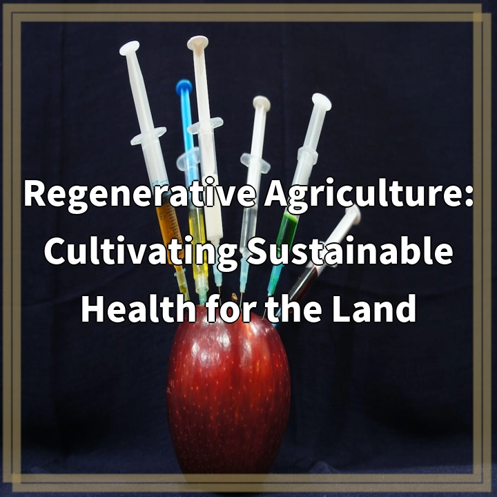 Regenerative Agriculture: Cultivating Sustainable Health for the Land