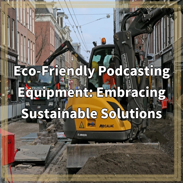 Eco-Friendly Podcasting Equipment: Embracing Sustainable Solutions