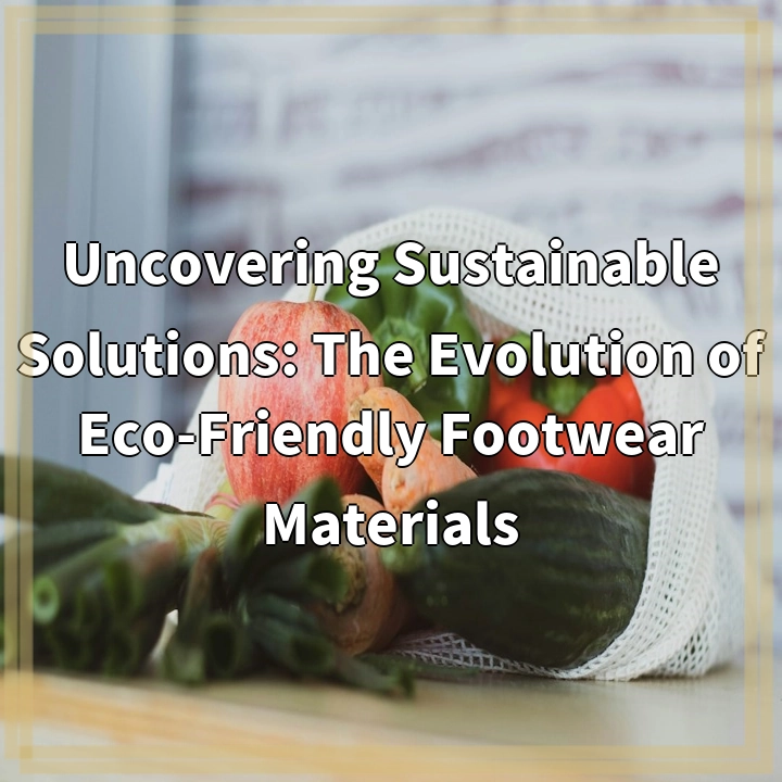 Uncovering Sustainable Solutions: The Evolution of Eco-Friendly Footwear Materials