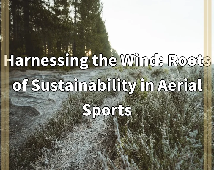 Harnessing the Wind: Roots of Sustainability in Aerial Sports