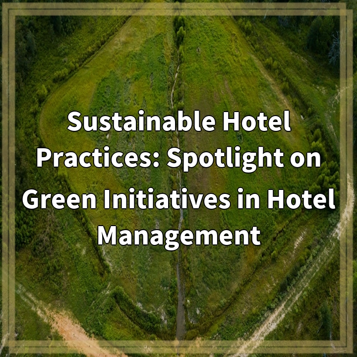 Sustainable Hotel Practices: Spotlight on Green Initiatives in Hotel Management