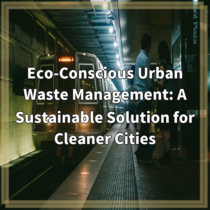 Eco-Conscious Urban Waste Management: A Sustainable Solution for Cleaner Cities