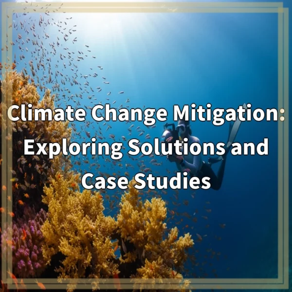 Climate Change Mitigation: Exploring Solutions and Case Studies