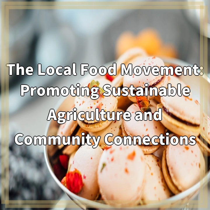 The Local Food Movement: Promoting Sustainable Agriculture and Community Connections