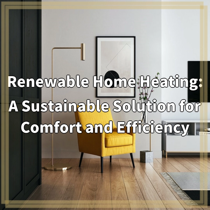 Renewable Home Heating: A Sustainable Solution for Comfort and Efficiency