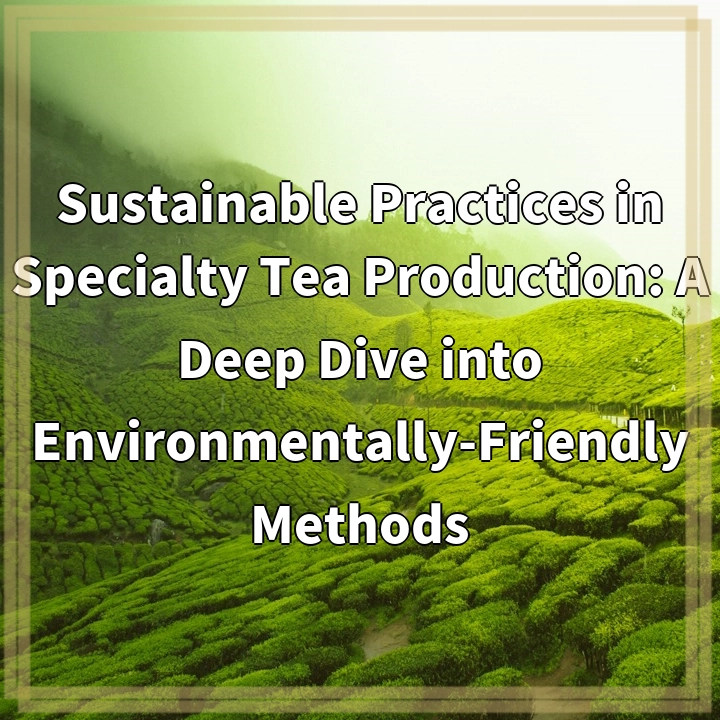 Sustainable Practices in Specialty Tea Production: A Deep Dive into Environmentally-Friendly Methods