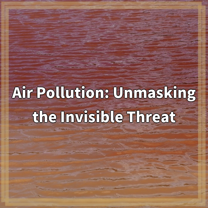 Air Pollution: Unmasking the Invisible Threat