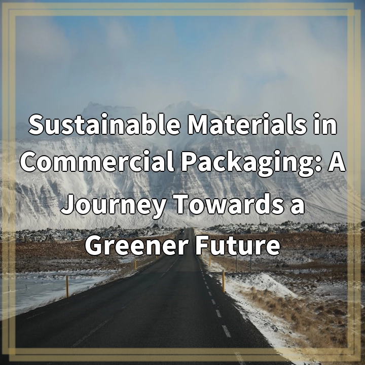 Sustainable Materials in Commercial Packaging: A Journey Towards a Greener Future