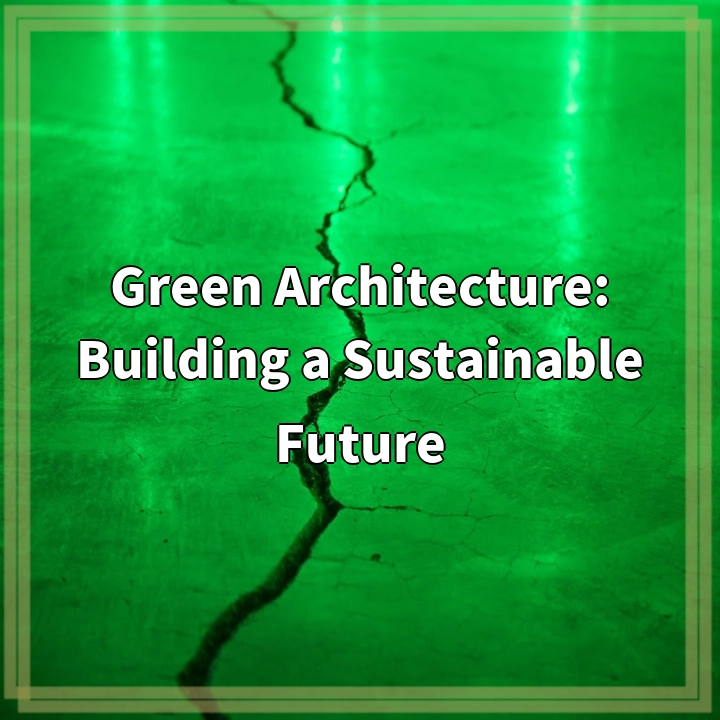 Green Architecture: Building a Sustainable Future