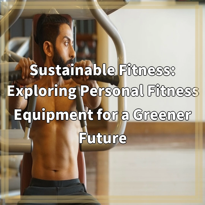 Sustainable Fitness: Exploring Personal Fitness Equipment for a Greener Future