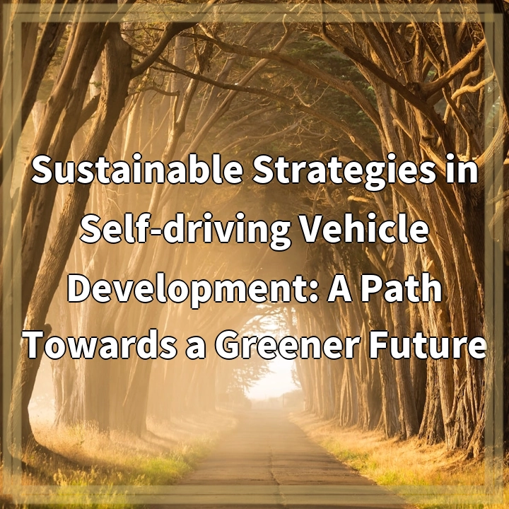 Driving Towards a Greener Future: Sustainable Strategies in Self-driving Vehicles