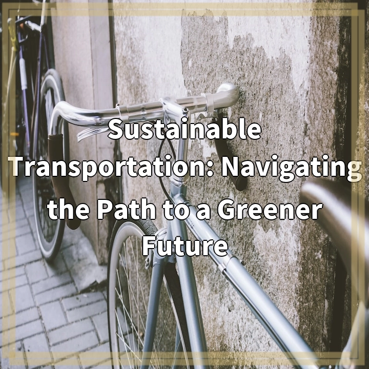 Sustainable Transportation: Navigating the Path to a Greener Future