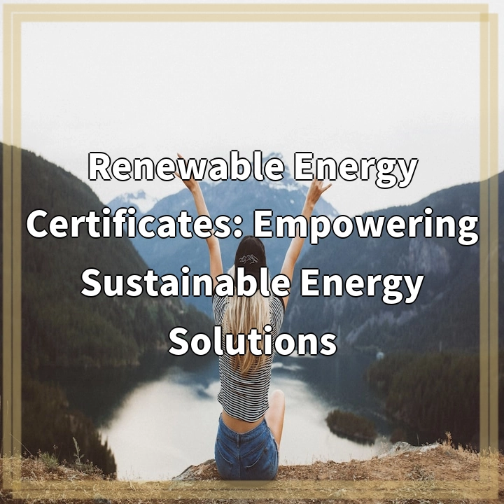 Renewable Energy Certificates: Empowering Sustainable Energy Solutions