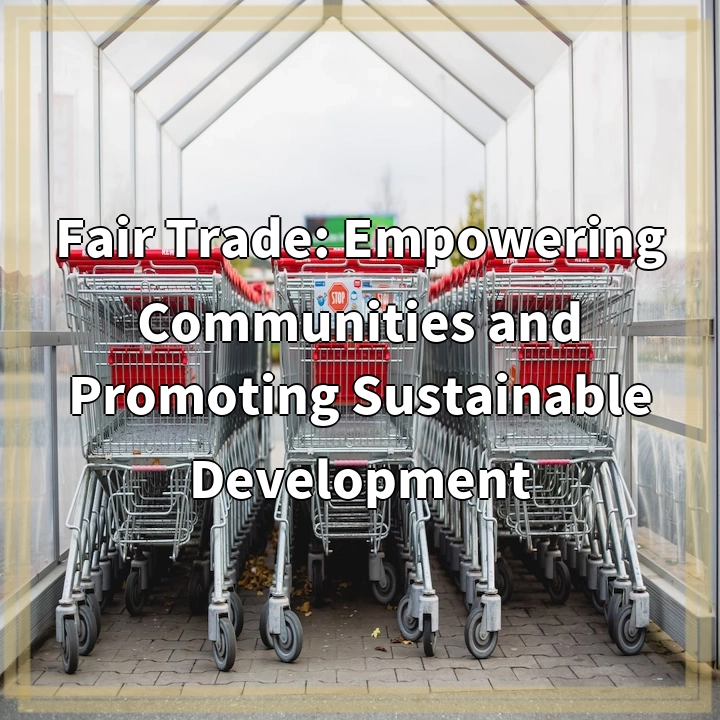 Fair Trade: Empowering Communities and Promoting Sustainable Development