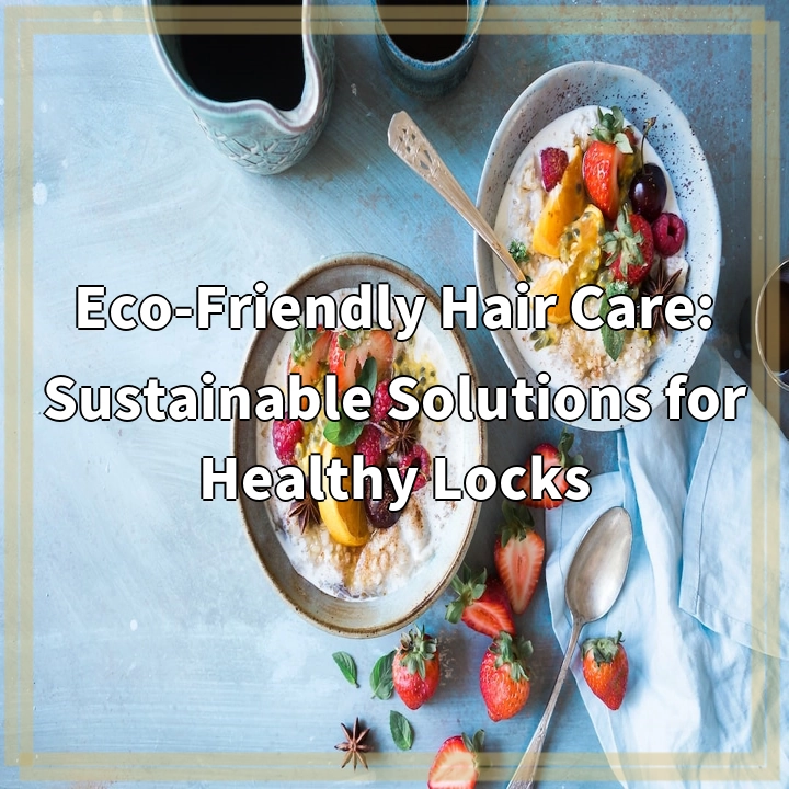 Eco-Friendly Hair Care: Sustainable Solutions for Healthy Locks