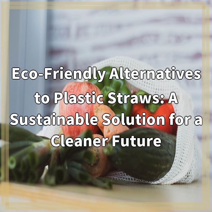 Eco-Friendly Alternatives to Plastic Straws: A Sustainable Solution for a Cleaner Future