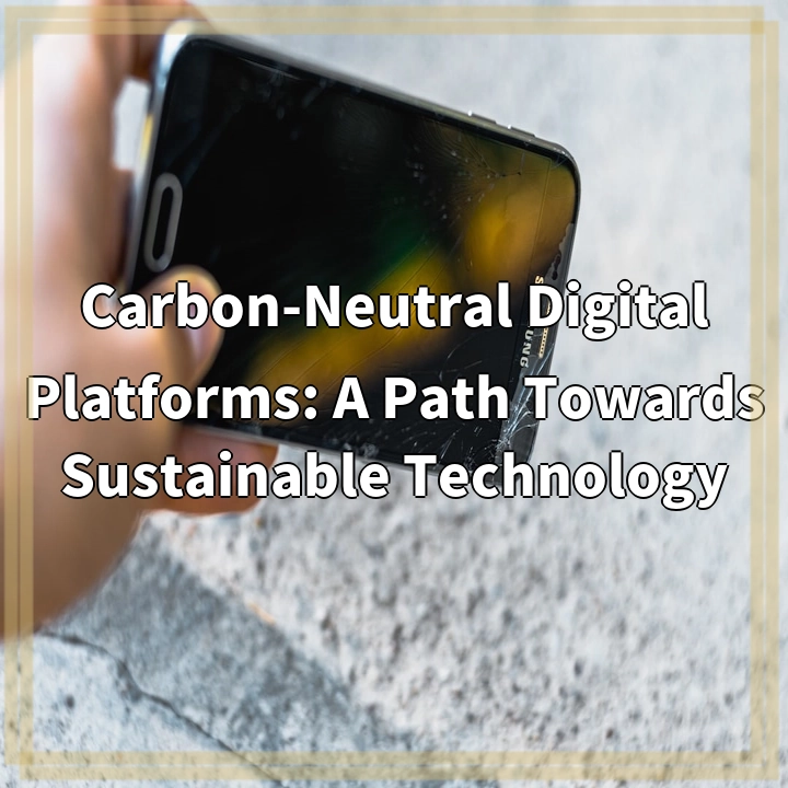 Carbon-Neutral Digital Platforms: A Path Towards Sustainable Technology