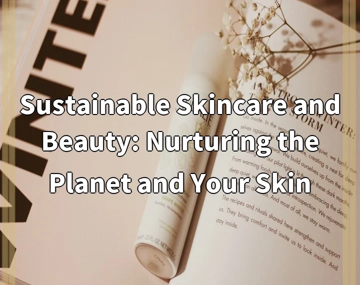 Sustainable Skincare and Beauty: Nurturing the Planet and Your Skin