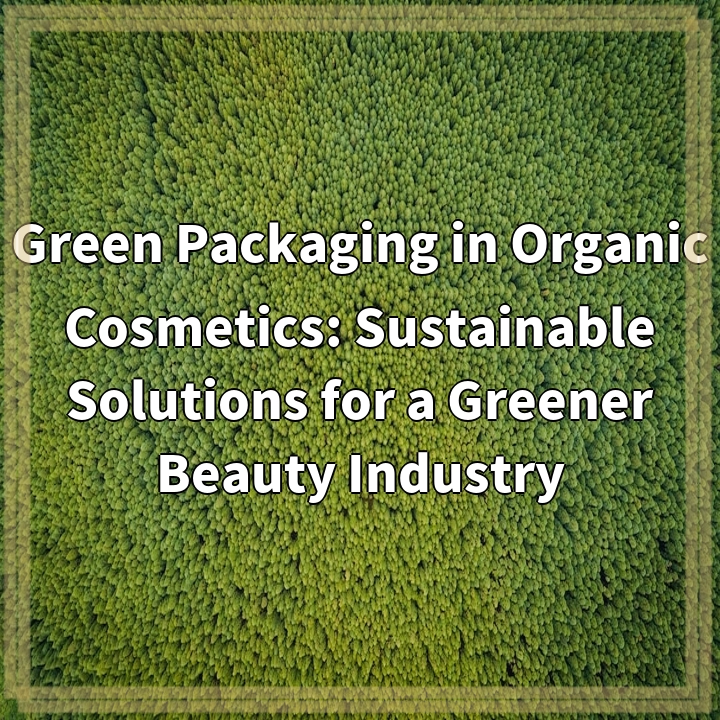 Green Packaging in Organic Cosmetics: Sustainable Solutions for a Greener Beauty Industry