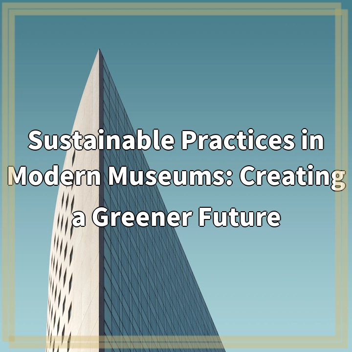 Creating a Greener Future: Sustainable Practices in Modern Museums
