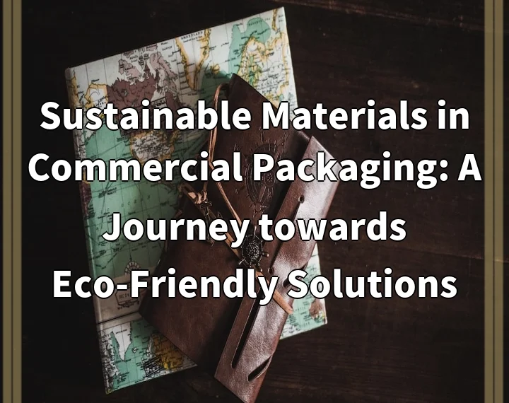 Sustainable Materials in Commercial Packaging: A Journey towards Eco-Friendly Solutions