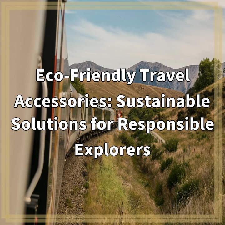 Eco-Friendly Travel Accessories: Sustainable Solutions for Responsible Explorers