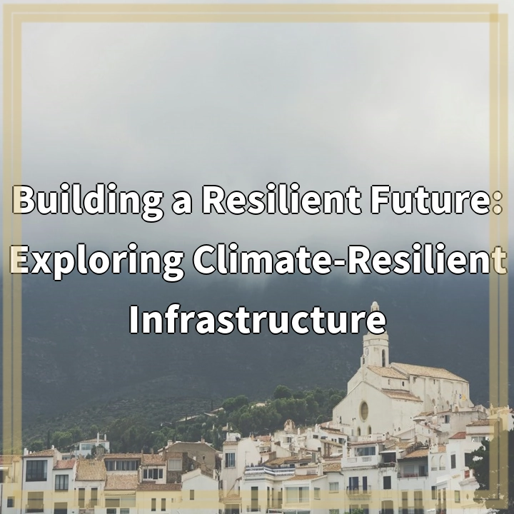 Building a Resilient Future: Exploring Climate-Resilient Infrastructure