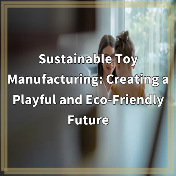 Sustainable Toy Manufacturing: Creating a Playful and Eco-Friendly Future