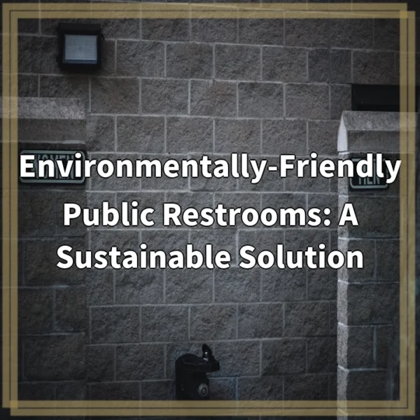 Environmentally-Friendly Public Restrooms: A Sustainable Solution