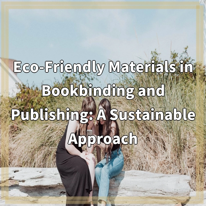 Eco-Friendly Materials in Bookbinding and Publishing: A Sustainable Approach