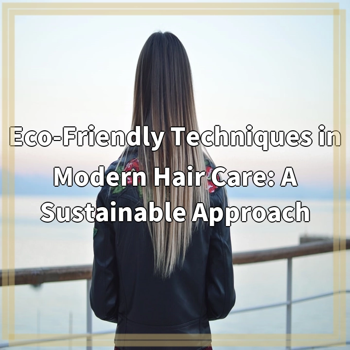 Eco-Friendly Techniques in Modern Hair Care: A Sustainable Approach