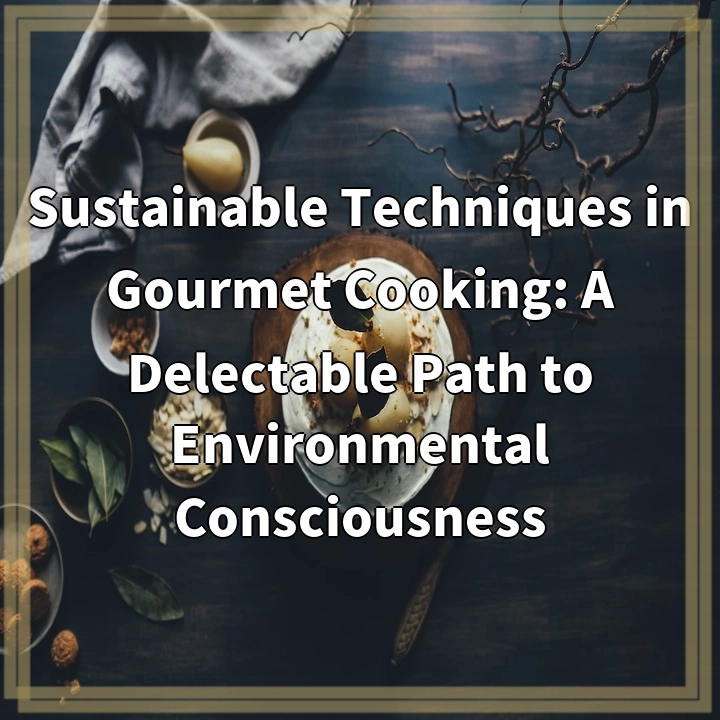 Sustainable Techniques in Gourmet Cooking: A Delectable Path to Environmental Consciousness