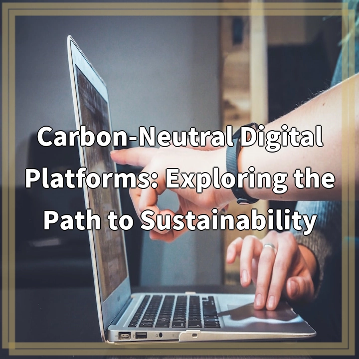 Carbon-Neutral Digital Platforms: Exploring the Path to Sustainability