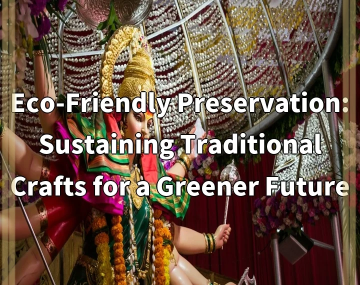 Eco-Friendly Preservation: Sustaining Traditional Crafts for a Greener Future